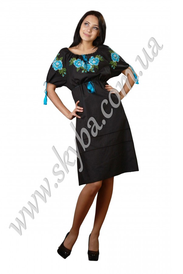 Жіноча сукня СК6042 з рукавами у формі "кажан"