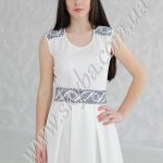 Жіноча сукня СК6332 з геометричною вишивкою